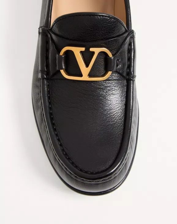 Valentino Vlogo Signature Buffalo Loafer 20Mm - Image 3